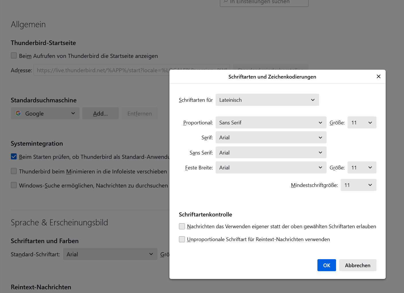Schrift ist zu groß - Allgemeines Arbeiten / Konten einrichten ...