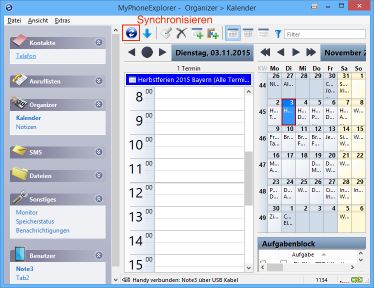 [Howto] Synchronisierung mehrerer Kalender zwischen Lightning und acalendar+ - Externe Kalender 